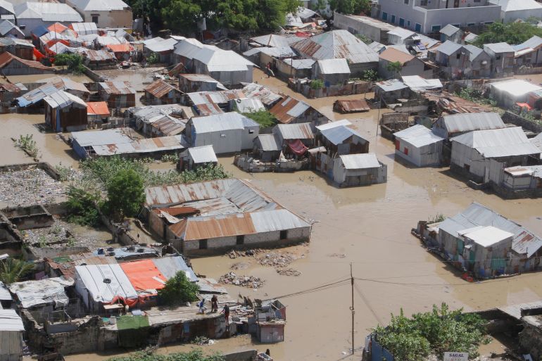 ap_6823a0195f04f-1747165209 An aerial view of the floodwater following a heavy downpour in Mogadishu, Somalia, Saturday, May 10, 2025. (AP Photo/Farah Abdi Warsameh)