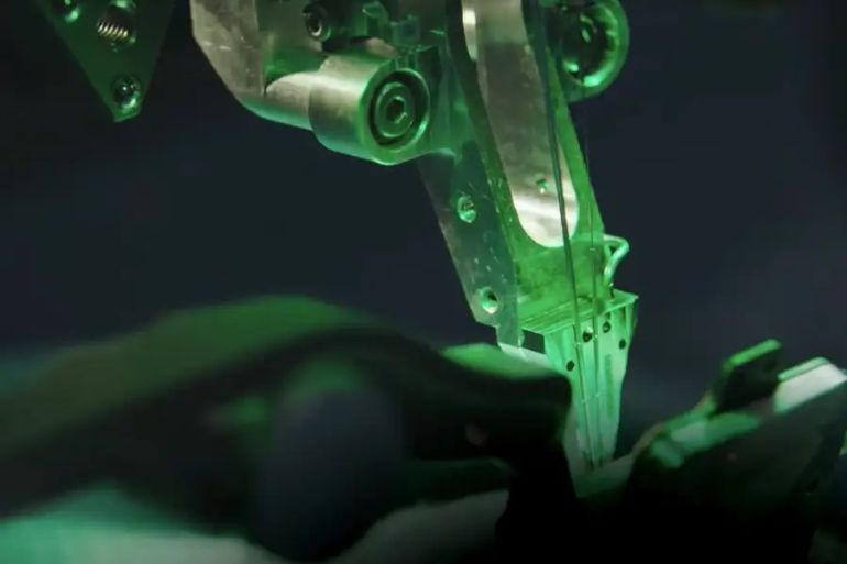 neurolink-3-1707656506 Close-up footage of the needle on Neuralink's brain surgery robot. CREDIT Neuralink