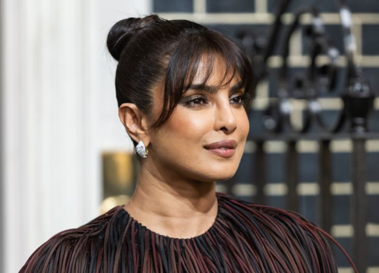 LONDON, ENGLAND - JULY 01: Priyanka Chopra attends the UK Special Screening for "Heads of State" at BFI Southbank on July 01, 2025 in London, England. (Photo by Samir Hussein/WireImage)