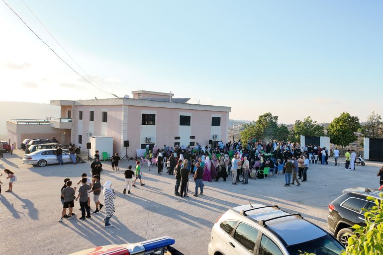 حشد من أهالي بلدة حولا حضروا من داخل البلدة ومن خارجها للمشاركة في العصرونية