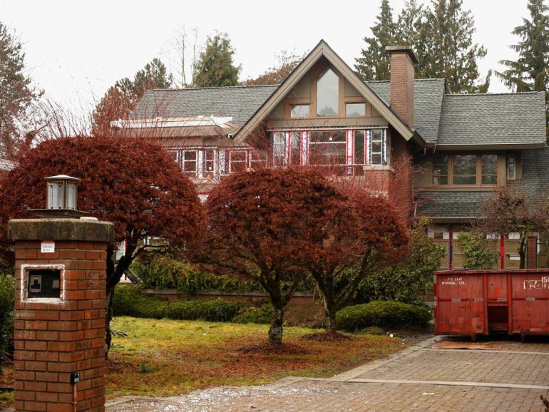 e23ca785-6aa2-48eb-9d83-9469ad47d988 A home owned by the family of Huawei CFO Meng Wanzhou, who is being held on an extradition warrant, is pictured in Vancouver, British Columbia, Canada December 8, 2018. REUTERS/David Ryder