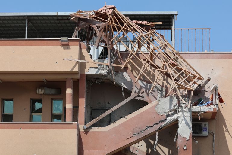 A view of the site where Reuters cameraman Hussam al-Masri was killed during an Israeli strike while he was recording a live video feed at Nasser Hospital, in Khan Younis, southern Gaza Strip, September 8, 2025. REUTERS/Ramadan Abed