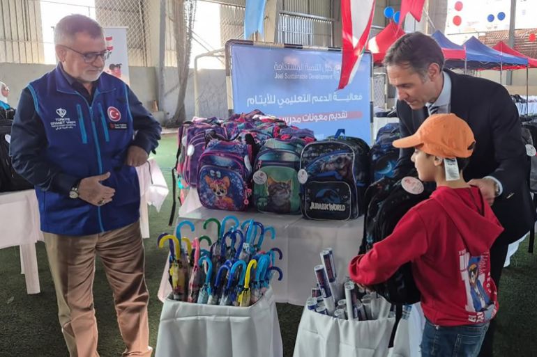 احتفال لجمعية "جيل التنمية المستدامة" في صيدا و"وقف الديانة التركي"، بمناسبة تقديم معونات مدرسية لـ1700 يتيم (لبناني وفلسطين وسوري)