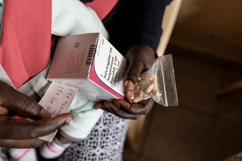 KISUMU, KENYA - APRIL 24: A patient receives prescribed medicine at Kuoyo Sub-county Hospital in Kisumu, though some essential drugs remain out of stock following USAID funding cuts on April 24, 2025 in Kisumu, Kenya. Kisumu has one of the highest HIV rates in Kenya, with around 17.6% of the adult population are living with the virus, nearly five times the national average of 4.5%. In 2025, Kisumu has become a focal point of a growing healthcare crisis, as funding cuts from the United States Agency for International Development (USAID) ripple through the local health system. USAID sent KES 84.1 billion (around USD 600 million) to Kenya to support a range of sectors, including health, education, and economic development. KES 18.8 billion was allocated to HIV/AIDS programs, which served as a critical lifeline for high-burden regions like Kisumu. What appeared at first to be a bureaucratic adjustment as Donald Trump became president has translated to severe disruption of life-saving services. Clinics are shutting down, access to essential medicines is diminishing, and some mothers have been forced to ration antiretroviral treatments (ARVS), risking both their health and that of their children. Thousands of lives now hang in the balance, and without urgent, sustained intervention, the progress made in HIV prevention and treatment over the past two decades risks being rapidly undone. (Photo by Michel Lunanga/Getty Images)