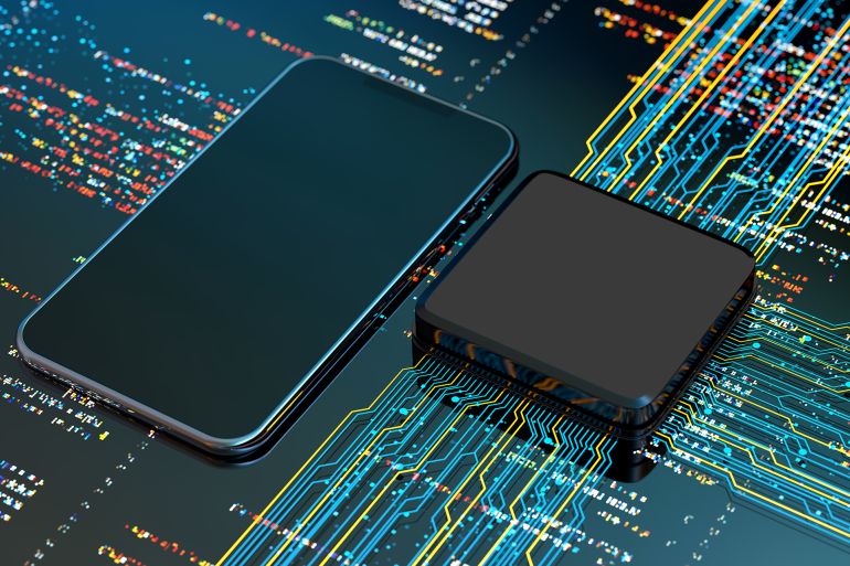 Central Computer Processor digital technology and innovations