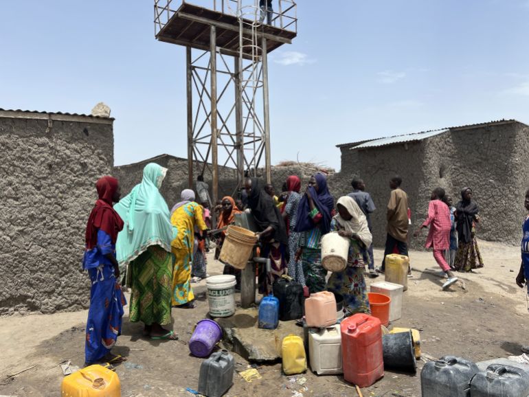 gettyimages-2160795261-1760435485 BORNO, NIGERIA - JUNE 21: People displaced by Boko Haram and ISWAP attacks in Nigeria return to their homes after 9 years in Borno, Nigeria on June 21, 2024. Due to the attacks of terrorist organizations since 2015, many people in Nigeria as well as Cameroon, Chad and Niger, are forced to leave their homes, and face severe food security and accommodation problems as 20 thousand people lost their lives in the attacks. (Photo by Adam Abu-bashal/Anadolu via Getty Images)