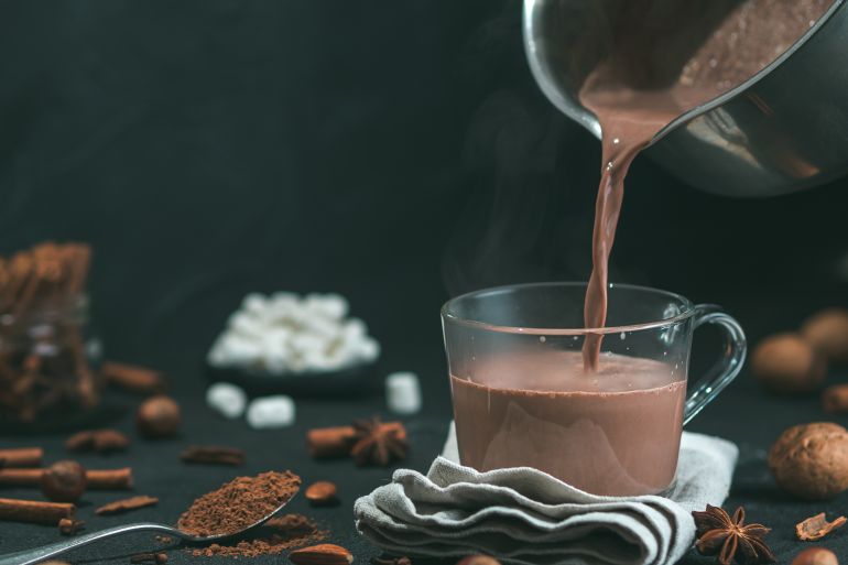 الكاكاو الساخن