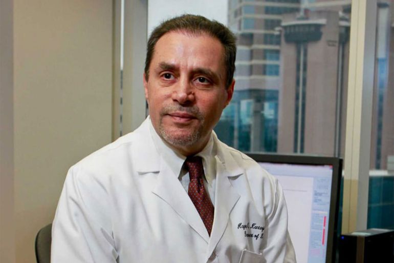 البروفيسور هاغوب كانتارجيان هو أستاذ في قسم أورام الدم في مركز "إم دي أندرسون للسرطان" التابع لجامعة تكساس في الولايات المتحدة الأمريكية. المصدر: الجزيرة