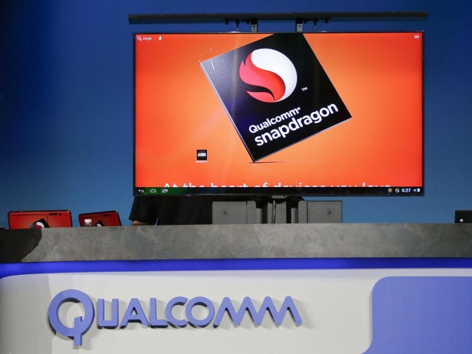 b6477710-f908-42bd-8a2d-a2650350f4eb NASCAR Sprint Cup Series 2012 champion Brad Keselowski talks about Snapdragon technology used in mobile devices and applications for fans to use during the keynote address by Qualcomm CEO Paul Jacobs at the Consumer Electronics Show, Monday, Jan. 7, 2013, in Las Vegas. (AP Photo/Julie Jacobson)