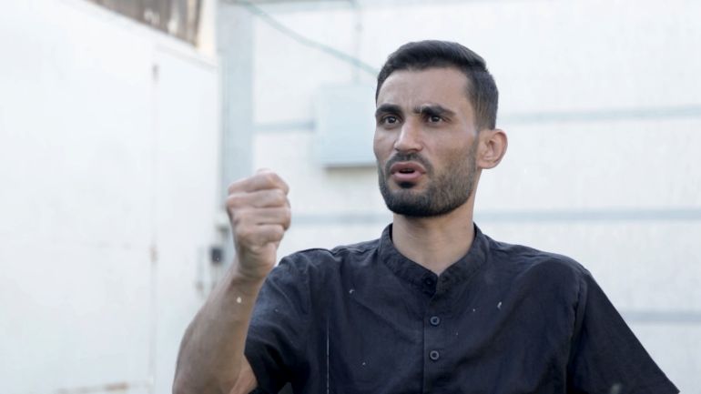 d8a8d98a-2-1762685243 الأسير الصحفي الفلسطيني المحرر شادي أبو سيدو.