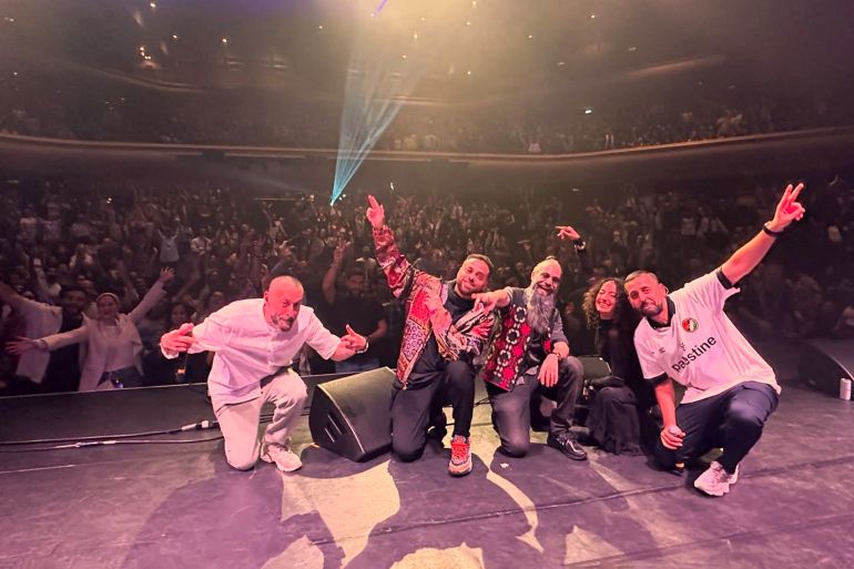 dam-1763318037 فريق "دام" الفلسطيني المصدر: حسابهم عبر الانستغرام