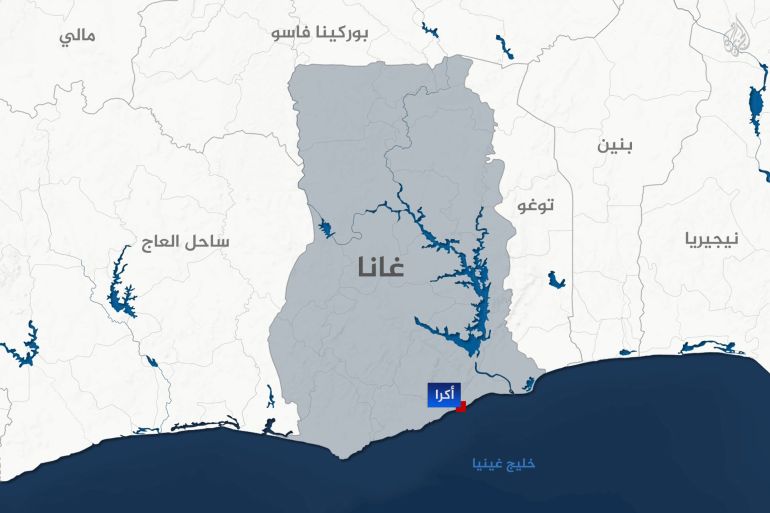 ghana-1735473181 تصميم خاص خريطة غانا