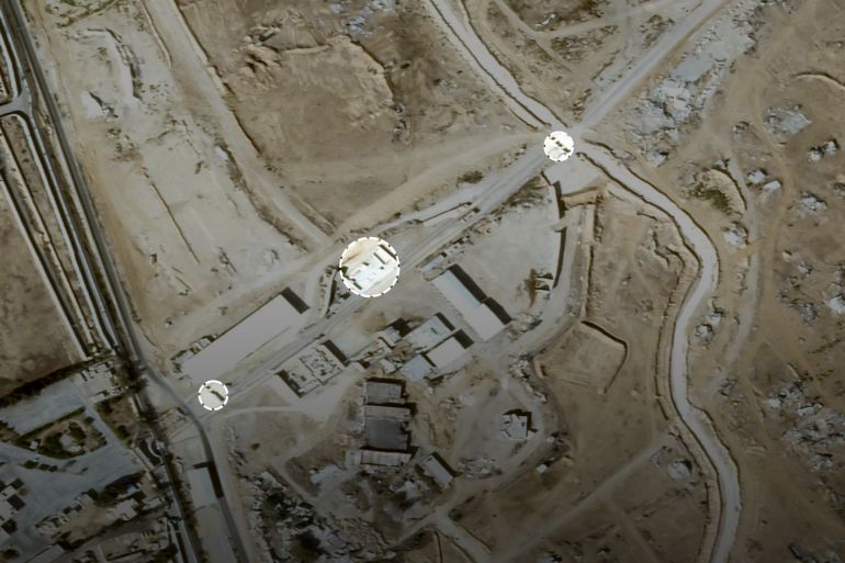 image003-1762067739 الإنشاءات المضافة في معبر رفح الفلسطيني، 20 أكتوبر 2025.(بلانت Planet)