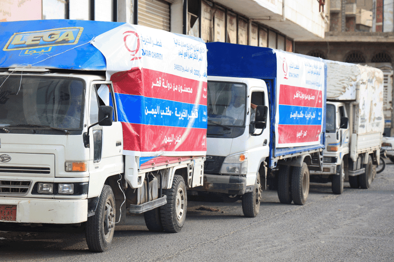 قطر الخيرية تطلق مشروعا طارئا للأمن الغذائي باليمن المصدر: الصور مهداة من قطر الخيرية إلى الجزيرة نت