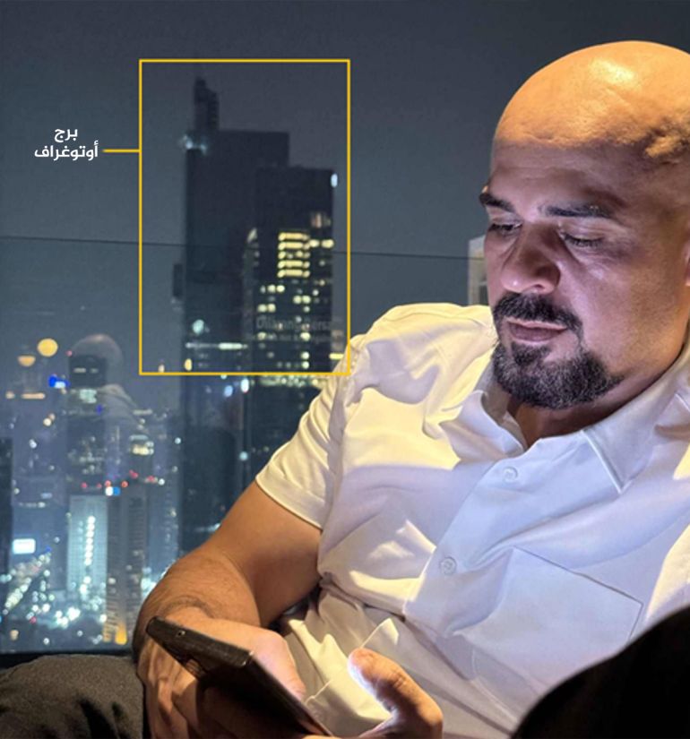 خاص ب تقرير استقصائي بالمصادر المفتوحة| تهجير ناعم لغزة: ما الجهات والمسؤولين عن التهجير الخفي للغزيين وماهي ارتباطاتهم بالاحتلال الإسرائيلي؟ - (صورة مؤيد نشرها عبر حسابه على الفيسبوك في 28 أكتوبر الماضي)