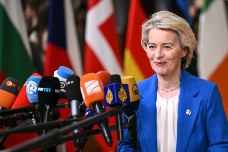 رئيسة المفوضية أورسولا فون دير لاين