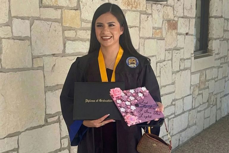 dfg5fg6-1765635871 Any Lucia López Belloza celebrates her high school graduation in Texas.Todd Pomerleau via AP