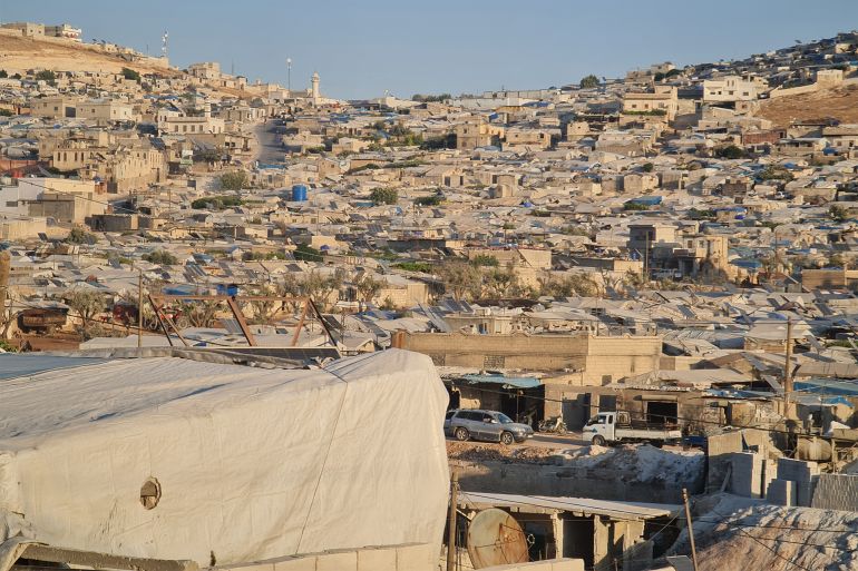 jpg12335-1689349043 مخيمات النازحين شمال سوريا(الجزيرة)