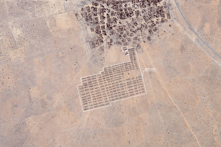 صور مخيم "قرني" - ولاية شمال دارفور غربي السودان في 14 ديسمبر/كانون الأول. المصدر: Planet Labs PBC