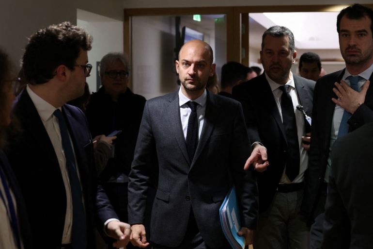 reuters_693fd3a9-1765790633 French Foreign Minister Jean-Noel Barrot arrives to attend an EU Foreign Affairs Council round table in Brussels, Belgium December 15, 2025. REUTERS/Omar Havana