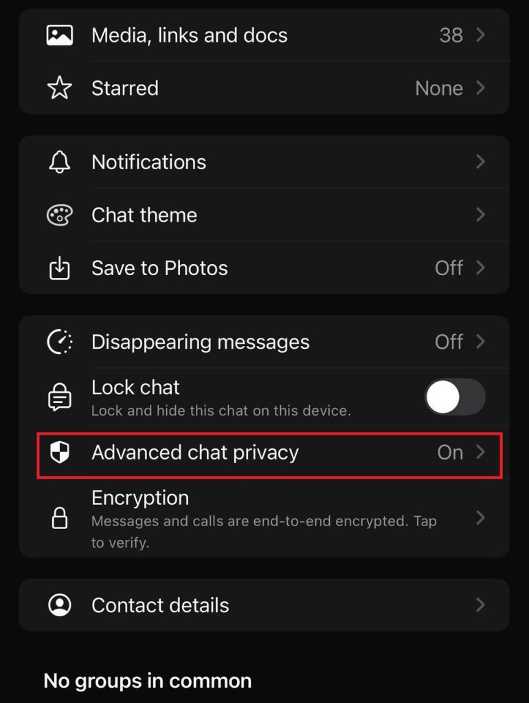 واتساب - تقنية
