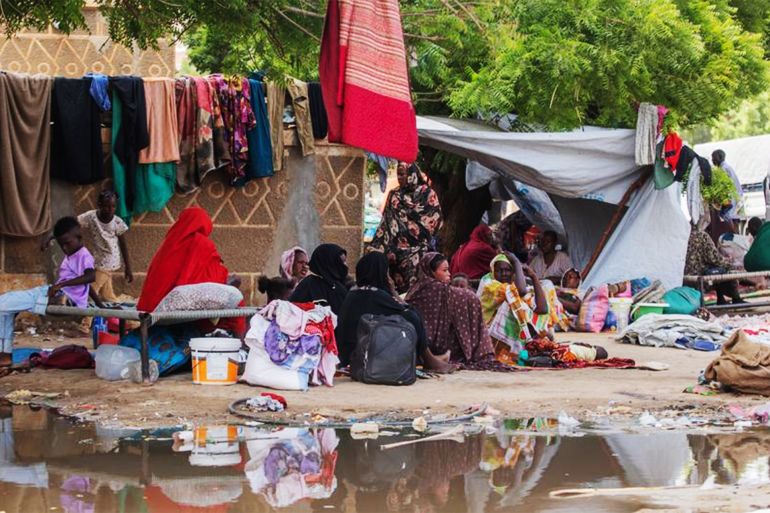 200-1753169855 UNICEF/Ahmed Mohamdeen Elfatih عائلات نازحة فرت من ولاية سنار في جنوب شرق السودان ولجأت إلى ولاية كسلا.