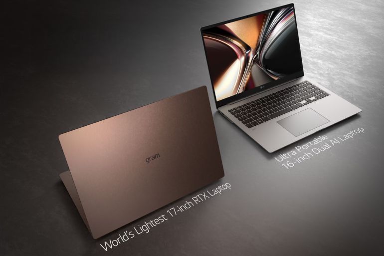 LG gram Debuts Aerominum for a Premium Metallic Look and Reinforced Durability, With Advanced Dual AI to Boost Productivity - المصدر lg