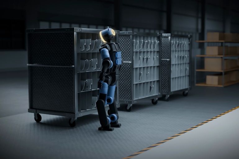 Atlas® Atlas isn't just built for our world. It's built to transform it, revolutionizing industrial workspaces with unmatched strength and intelligent autonomy. credit : boston dynamics