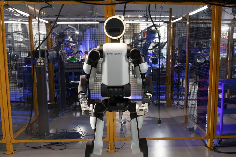 Atlas® Atlas isn't just built for our world. It's built to transform it, revolutionizing industrial workspaces with unmatched strength and intelligent autonomy. credit : boston dynamics