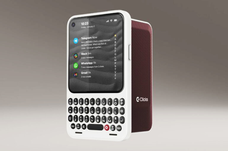 Clicks releases a phone for your phone, giving users a taste of BlackBerry