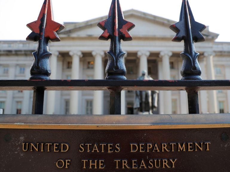 b630aafa-4646-4d89-8f3f-f9cbd24e7650 مقر وزارة الخزانة الأميركية في واشنطن