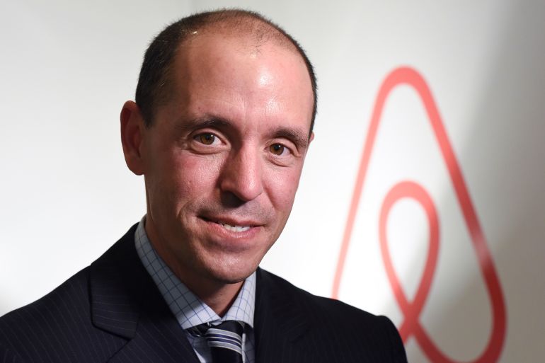 Airbnb head of global policy and public affairs Chris Lehane speaks to Reuters in Los Angeles, California, U.S. November 17, 2016. REUTERS/Phil McCarten