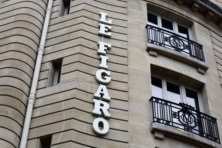 d981d8ba67d8bad8a7-1768387074 View of the French newspaper 'Le Figaro' headquarters, in Paris, Friday, Jan. 8, 2021. (AP Photo/Thibault Camus)