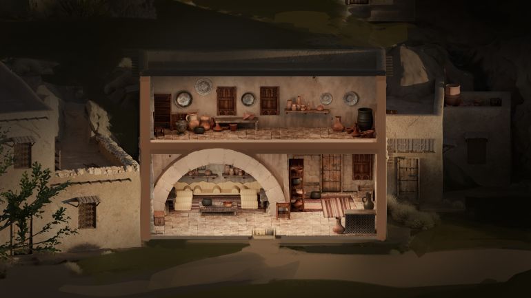 Concept art from the new game, which is set during the 1948 Nakba when 750,000 Palestinians were ethnically cleansed from the land now called Israel [Courtesy of Dreams on a Pillow]