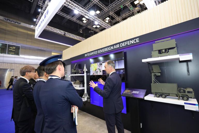 فابريس دي بودار، المدير التنفيذي لشركه تاليس بدولة قطر