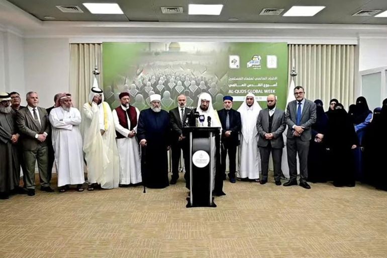 pics-1-1768334871 ***للاستخدام داخل الخبر**** انطلاق فعاليات الأسبوع في الدوحة- المصدر: هيئة علماء فلسطين