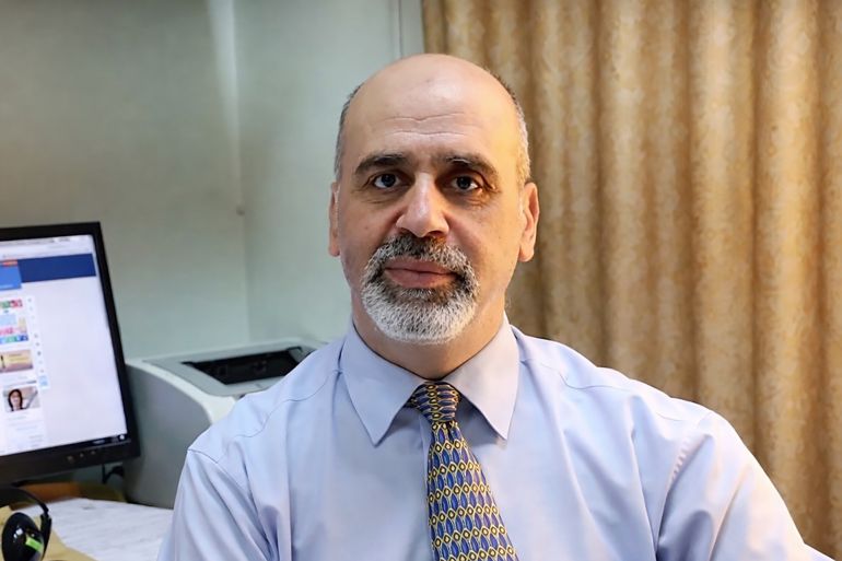 د. فريد أبو ضهير جامعة النجاح الوطنية - من حساب الجامعة على فيسبوك