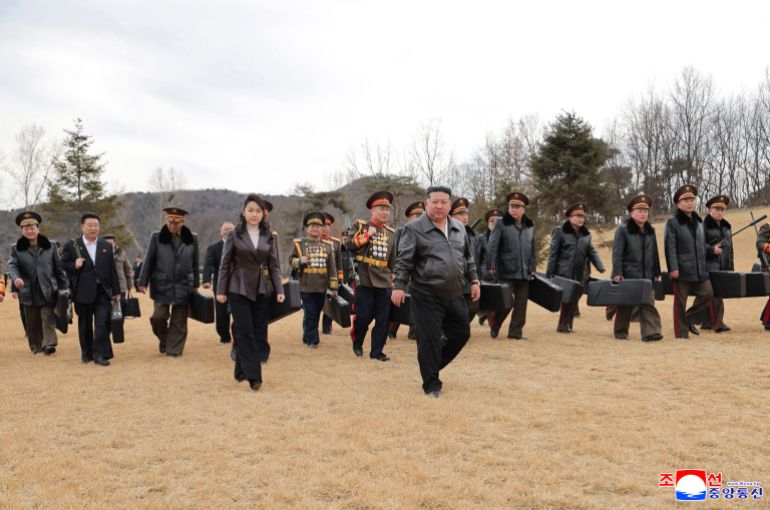 afp_69a25ea8cc5a-1772248744 This picture taken on February 27, 2026 and released by North Korea's official Korean Central News Agency (KCNA) via KNS on February 28, 2026 shows North Korean leader Kim Jong Un (R) and his daughter Kim Ju Ae heading to the shooting range, at an undisclosed place in North Korea. (Photo by KCNA VIA KNS / AFP) / SOUTH KOREA OUT / ---EDITORS NOTE--- RESTRICTED TO EDITORIAL USE - MANDATORY CREDIT "AFP PHOTO/KCNA VIA KNS" - NO MARKETING NO ADVERTISING CAMPAIGNS - DISTRIBUTED AS A SERVICE TO CLIENTS THIS PICTURE WAS MADE AVAILABLE BY A THIRD PARTY. AFP CAN NOT INDEPENDENTLY VERIFY THE AUTHENTICITY, LOCATION, DATE AND CONTENT OF THIS IMAGE.