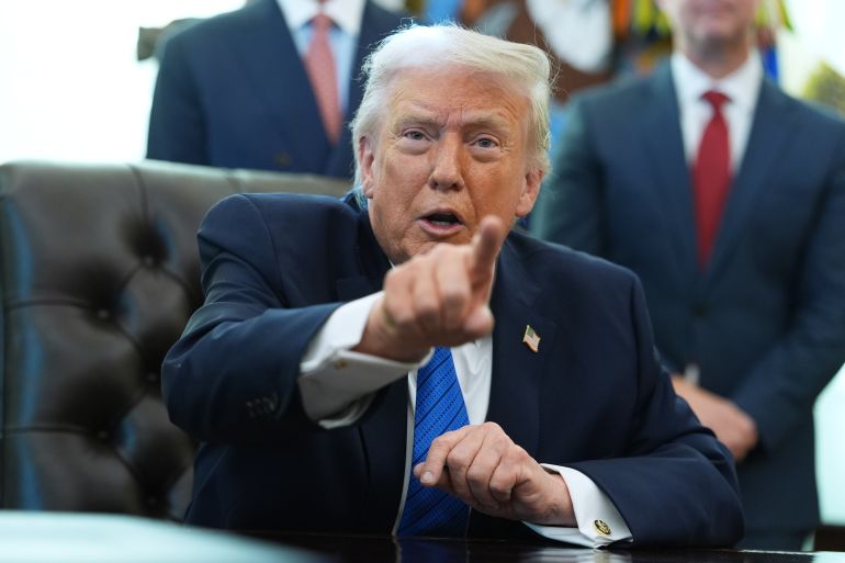 ap_697ce8f7da86c-1769793783 President Donald Trump speaks during an event in the Oval Office of the White House, Friday, Jan. 30, 2026, in Washington. (AP Photo/Evan Vucci)