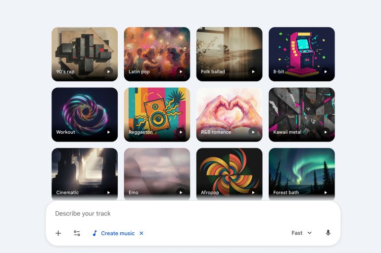 Lyria 3 للاستخدام الداخلي فقط