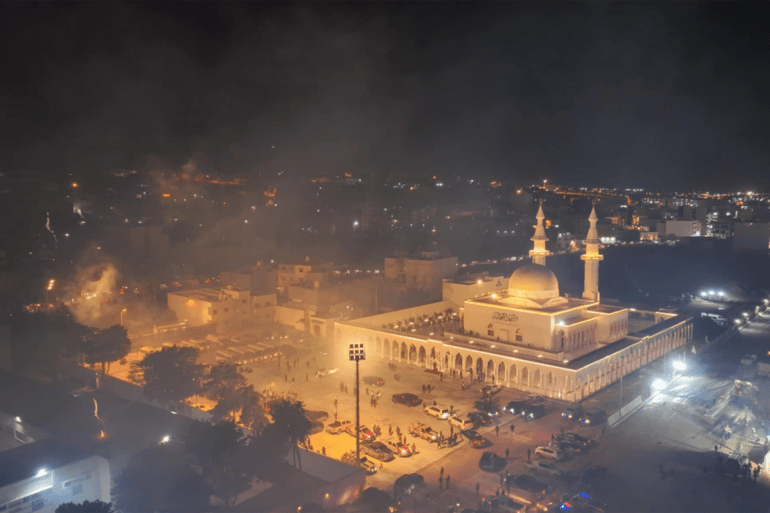 dfghjkkl-1-1771764513 مسجد الصحابة – درنة (مصادر هذه الصور هي صفحة صندوق إعادة اعمار ليبيا وصفحة مصور الصندوق علي طرفاية)