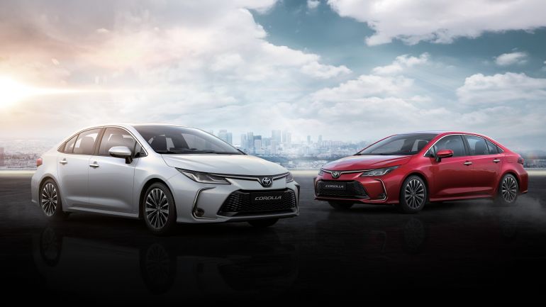 تويوتا كرولا المصدر موقع تويوتا الرسمي