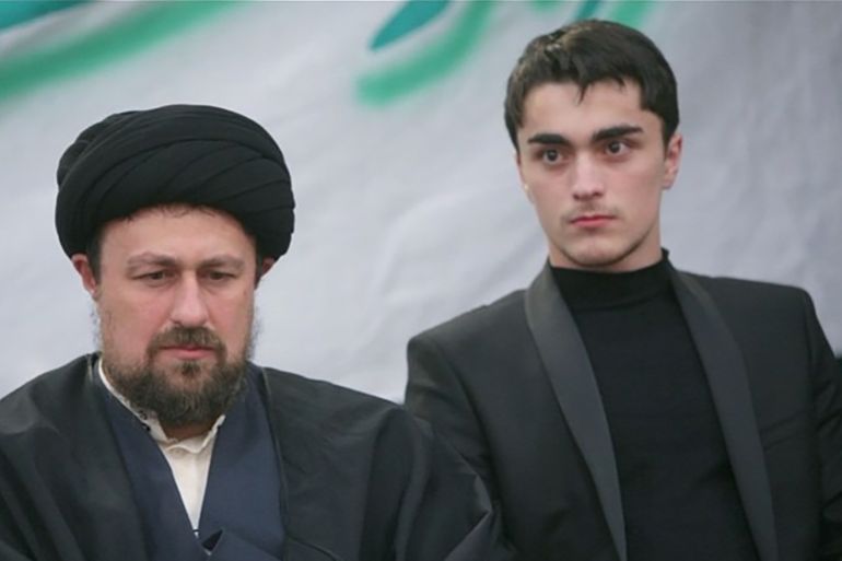 irannn7-1770747166 ****داخلية****** الشرح: حسن الخميني وأحمد الخميني المصدر: حساب أحمد الخميني على إنستغرام