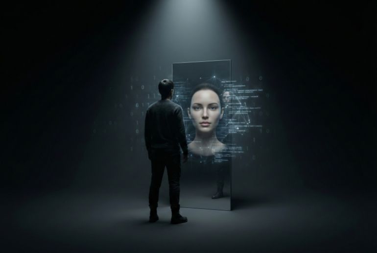 كيف ساهم الذكاء الاصطناعي في عدم التفريق بين الوجوة الحقيقية والوجوه المزيفة المصدر: الجزيرة - مولدة بالذكاء الاصطناعي