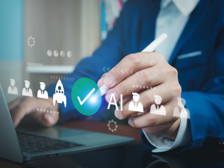 HR Management, employee recruitment process job interview candidate assessment, effective hiring with AI technology for exponential growth of the team or leader in the long-term business development.