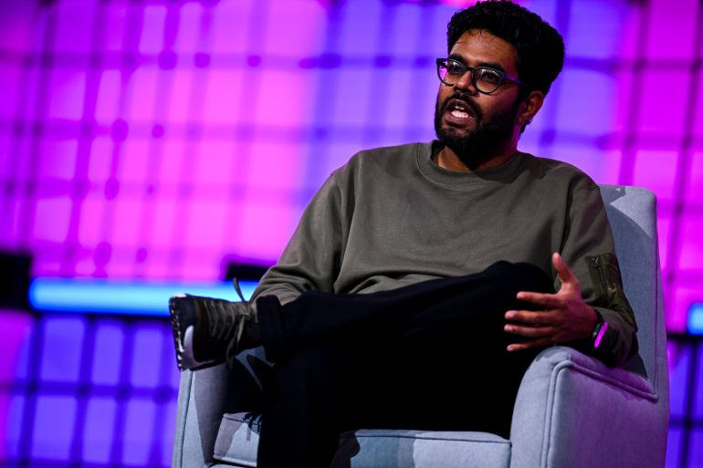 Doha , Qatar - 4 February 2026; Amit Jain, Co-Founder & CEO, Luma AI, on Centre stage during day three of Web Summit Qatar 2026 at the Doha Exhibition and Convention Center in Doha, Qatar. (Photo By Shauna Clinton/Sportsfile for Web Summit Qatar via Getty Images)
