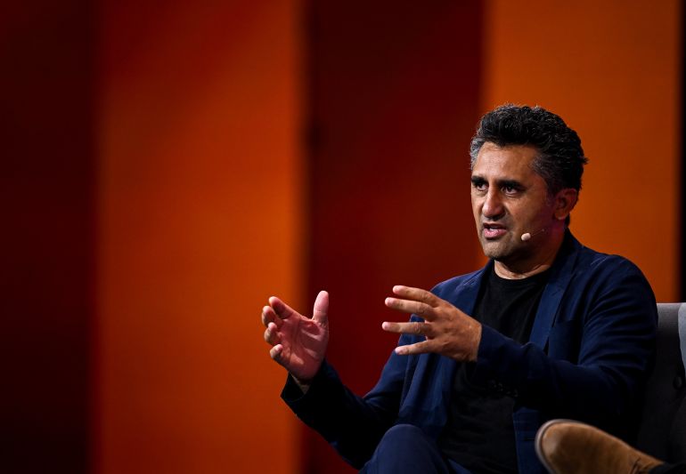 Doha , Qatar - 2 February 2026; Cliff Curtis, Actor, on Centre Stage during day one of Web Summit Qatar 2026 at the Doha Exhibition and Convention Center in Doha, Qatar. (Photo By Ramsey Cardy/Sportsfile for Web Summit Qatar via Getty Images)