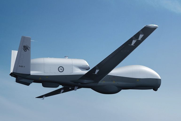 MQ-4C Triton Unmanned Aircraft System @Royal Australian Air Force - RAAF