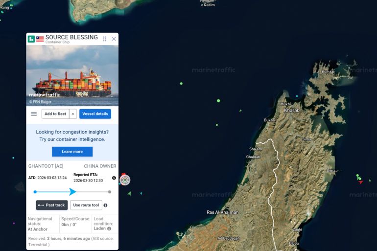 **داخلية** استهداف 6 ناقلات وسفن في الخليج ومضيق هرمز @ترافيك مارين
