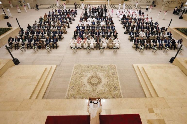 6d8bad8a8d981d9845-1774532801 الإحاطة الإعلامية لمعالي الأمين العام لمجلس التعاون ، لأصحاب السعادة السفراء وممثلي البعثات الدبلوماسية المعتمدين لدى المملكة العربية السعودية، إزاء الاعتداءات الإيرانية الغاشمة على دول مجلس التعاون، اليوم الخميس الموافق 26 مارس 2026م، بمقر الأمانة العامة @حساب مجلس التعاون على اكس - @GCCSG